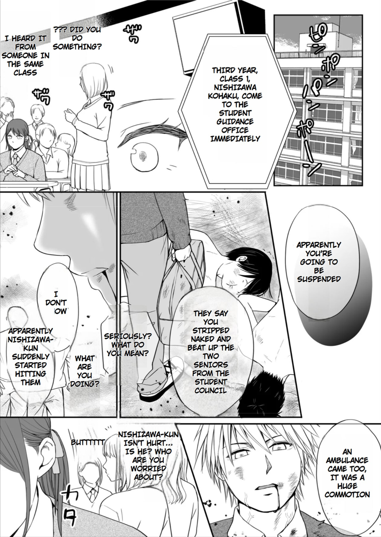 Hentai Manga Comic-You Said It'd Just Be Grinding... But You Ended up Slipping It In. Now I'm Just the Top Student's Toy 3.-Read-109